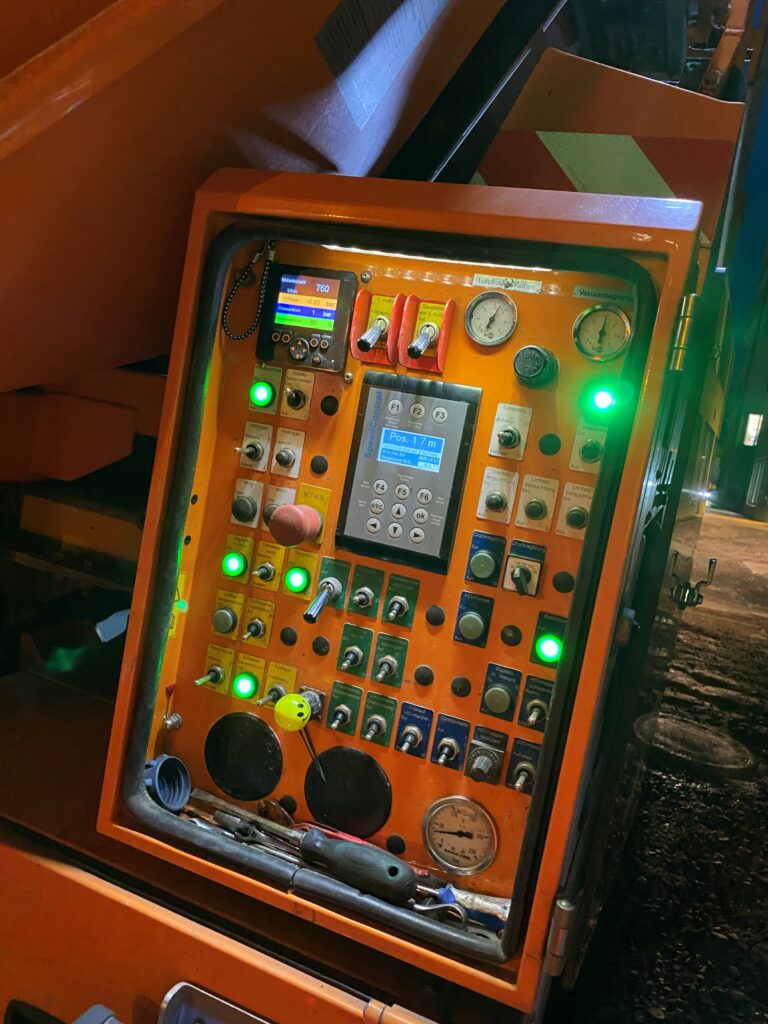 Spueler-Bedieneinheit